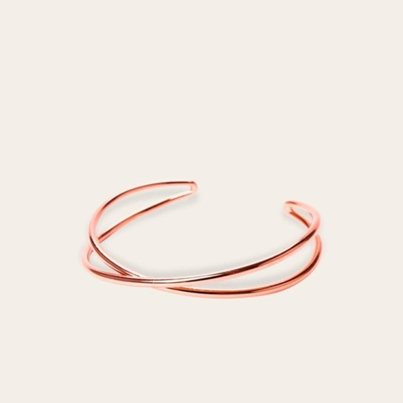 Bracelet doré design acier inoxydable femme - Alive Store